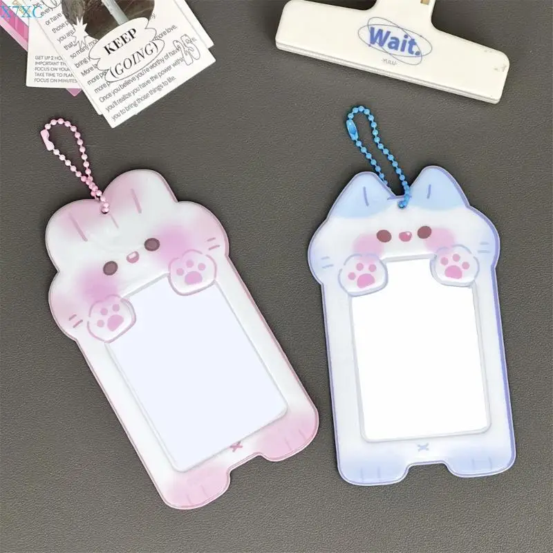 X7XC Shaped Photocard Holder Picture Case Bus Card Sleeve for Easy Organization