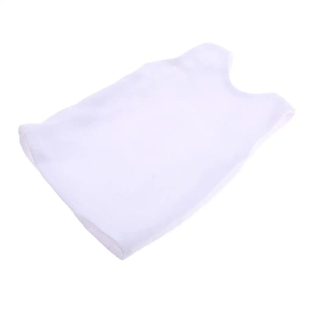 1/6 Scale White Shirt Sleeveless Shirt for 12'' Dragon Figures