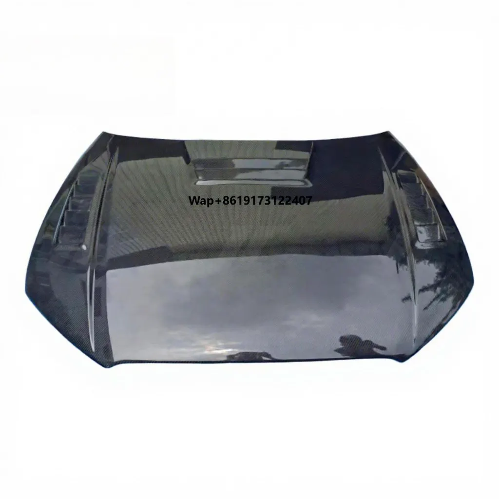 

ICOOH New Racing Carbon Fiber Body Kit Front Engine Hood Bonnet for A3 2013+ Glossy Black Clear Coated