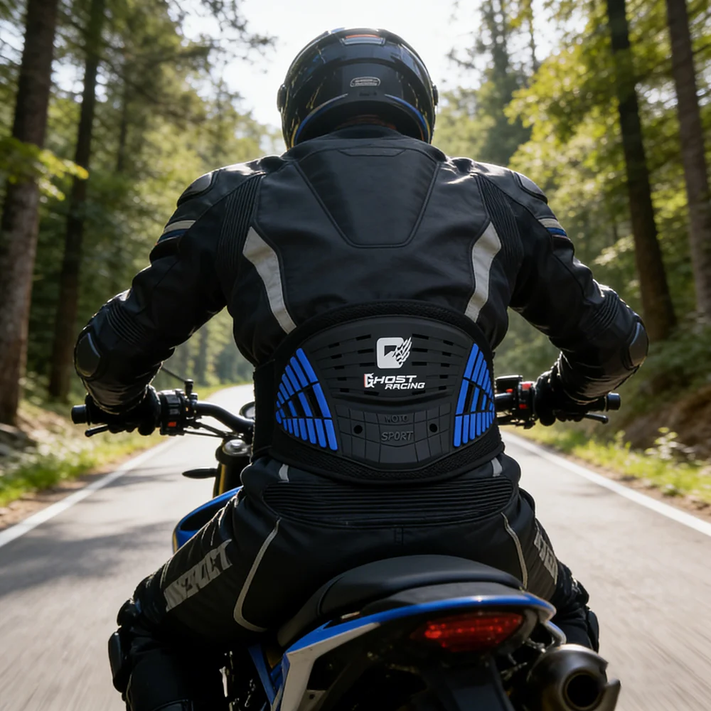 

Motorcycle Waist Support Kidney Belt Anti-Drop Protective Gear Equipment for Riding Locomotive Skiing Outdoor Sports Accessories