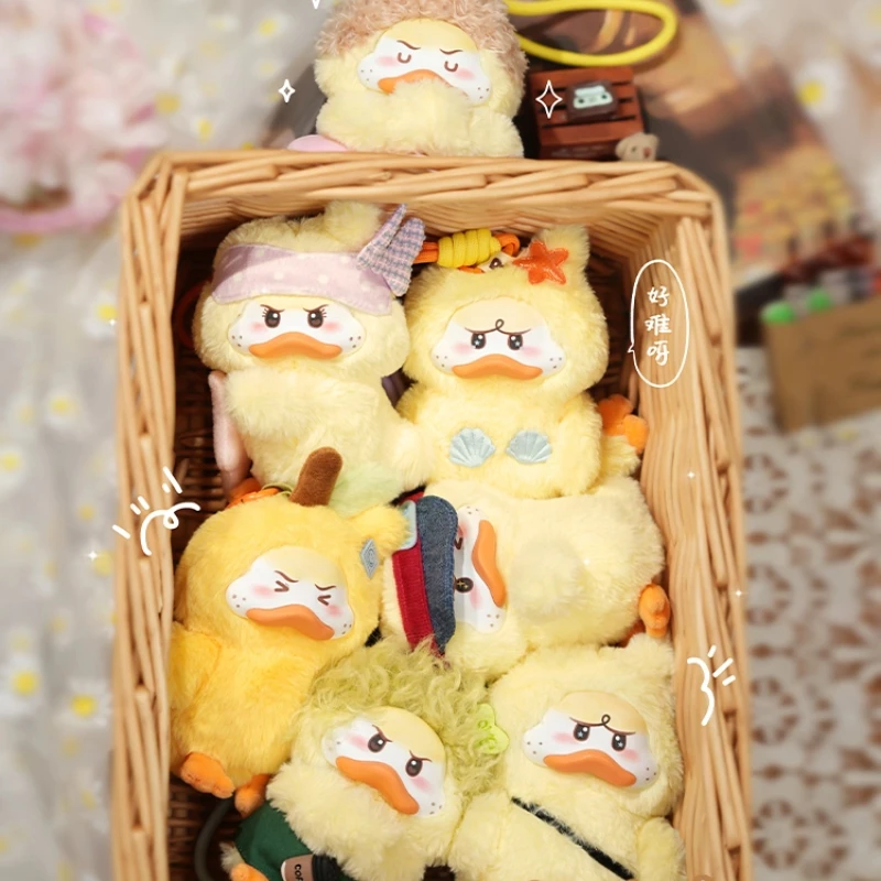 

Виниловая плюшевая кукла Dumia Metropolis Liben, милая кукла-утка, слепая коробка, подвеска, тематическая игрушка офисного работника для модных игр и коллекции