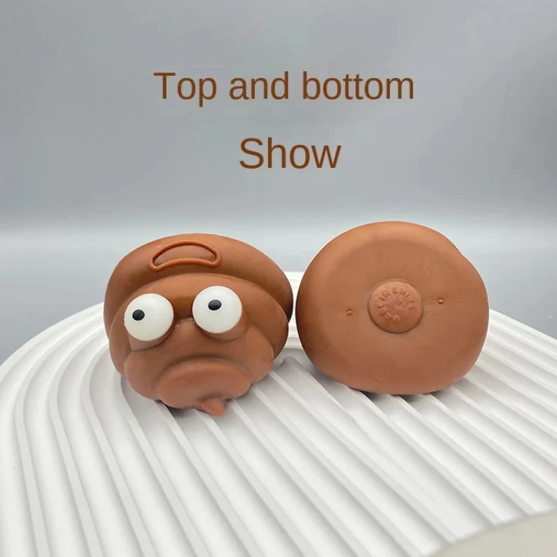 Poop Sticky Ball Toys Squeeze Pinch Ventilation Balls Stress Reducing Toys Adult Children Teenagers Gifts Stress Reducing Toys