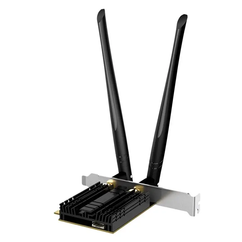 EDUP Pcie Wireless Network Card Wifi 6 Gigabit 1800Mbps Wifi Adapter Bluetooth 5.2 Receiver For Desktop PC