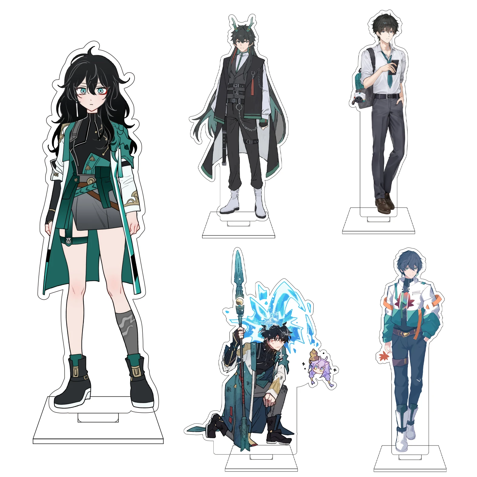 16CM Anime Honkai: Star Rail Cosplay Acryl-Figur Ständerplatte Dan Heng·Imbibitor Lunae Ornamente Geschenke