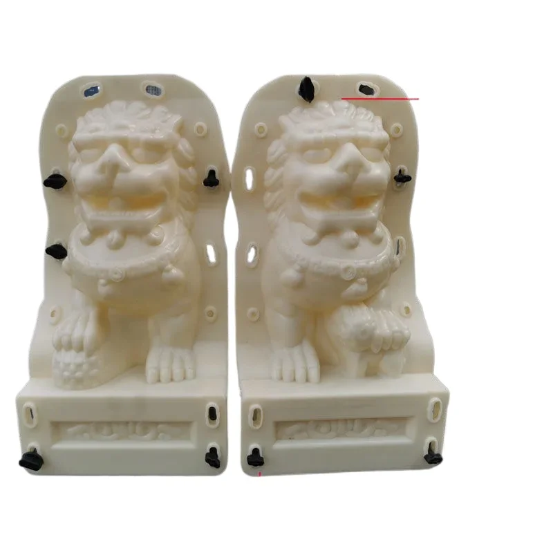 Cement mold Daquan lion model Male and female lion mold Town house feng shui lion gate
