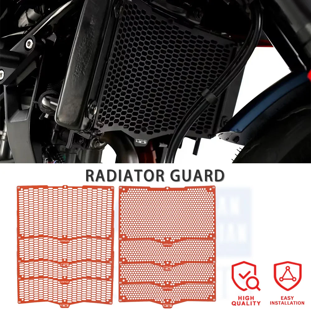 

2026 2025 2024 Motorcycle For HUSQVARNA SVARTPILEN 125 250 401 VITPILEN 125 401 Radiator Grille Cover Guard Protection Protetor