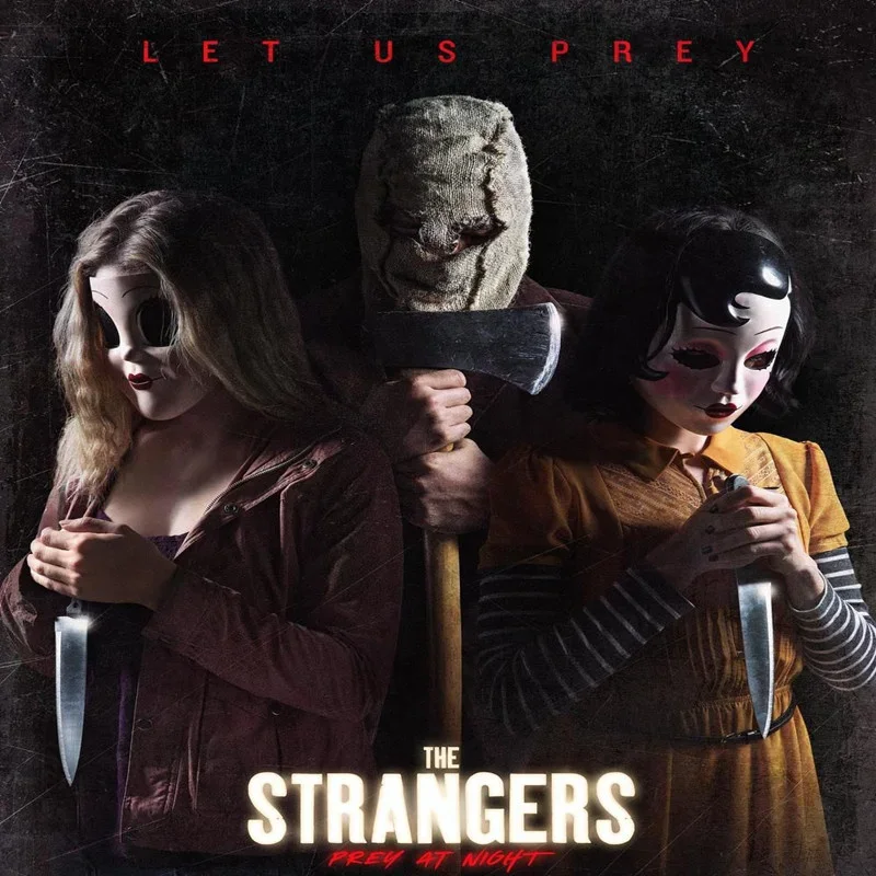 The Strangers: Prey at Night Mask Kinsey Masque Movie Cosplay Helmet Mask Halloween Horror Killer Mask Costume Party Props