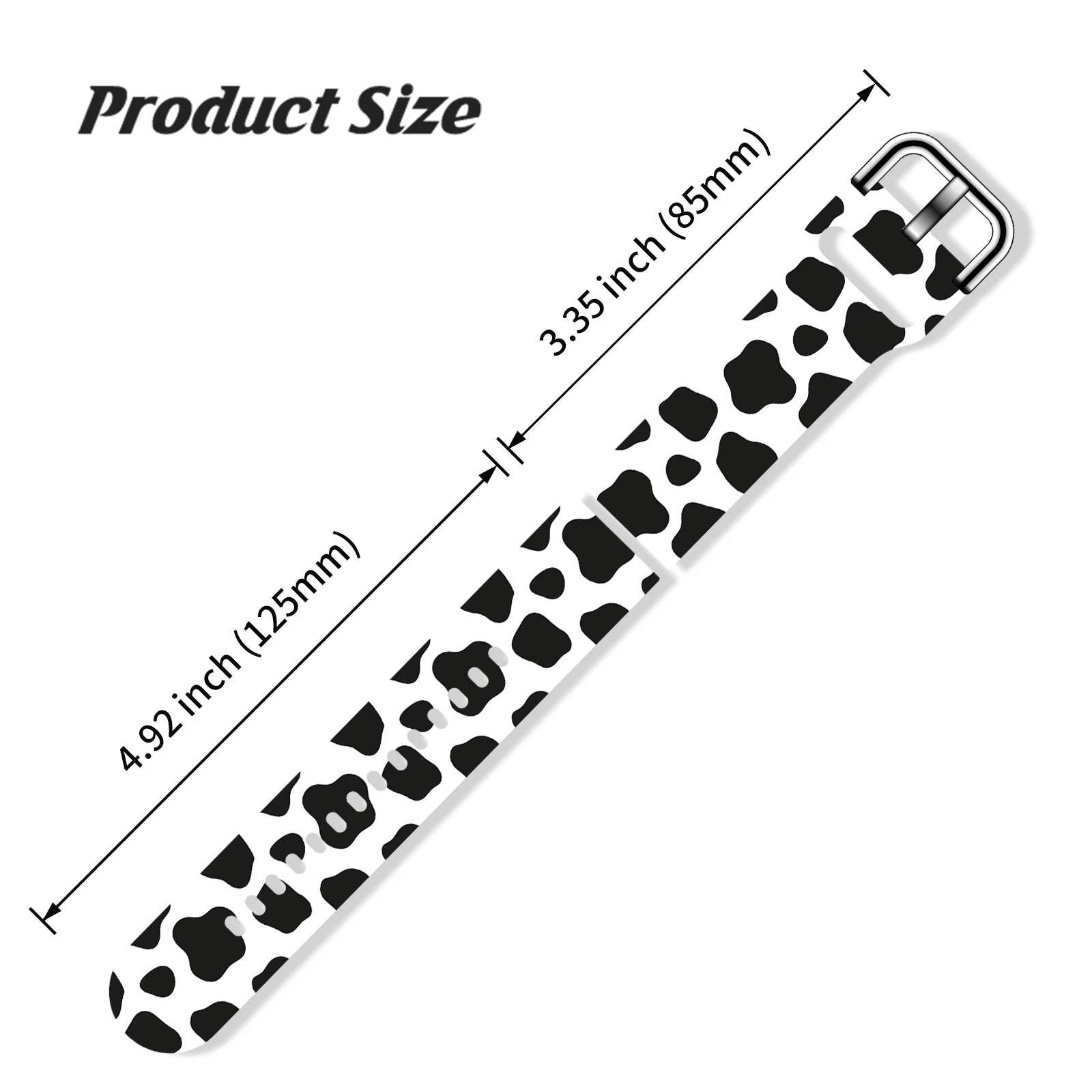 20mm Cow Block Print Strap for Samsung Galaxy Watch 6/5/4 40mm 44mm Sport Band Replaceable Bracelet 22mm for 5Pro 45mm Watchband