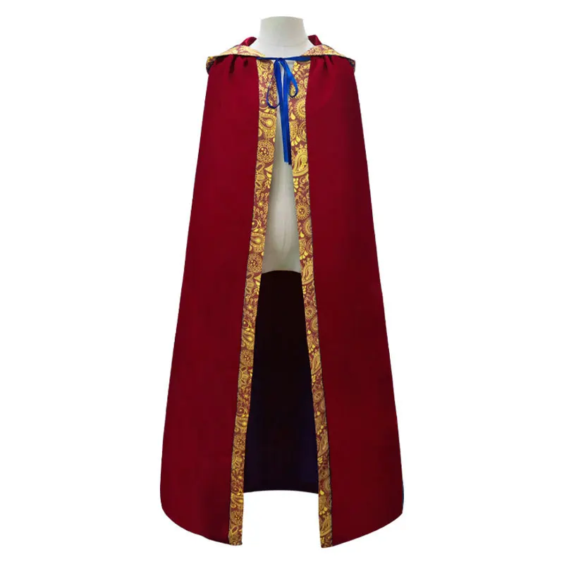 2022 جديد الأكثر مبيعاً للرجال 5 ألوان طويلة الرأس القرون الوسطى كنيسة رجال الدين فستان فضفاض كيب الرأس