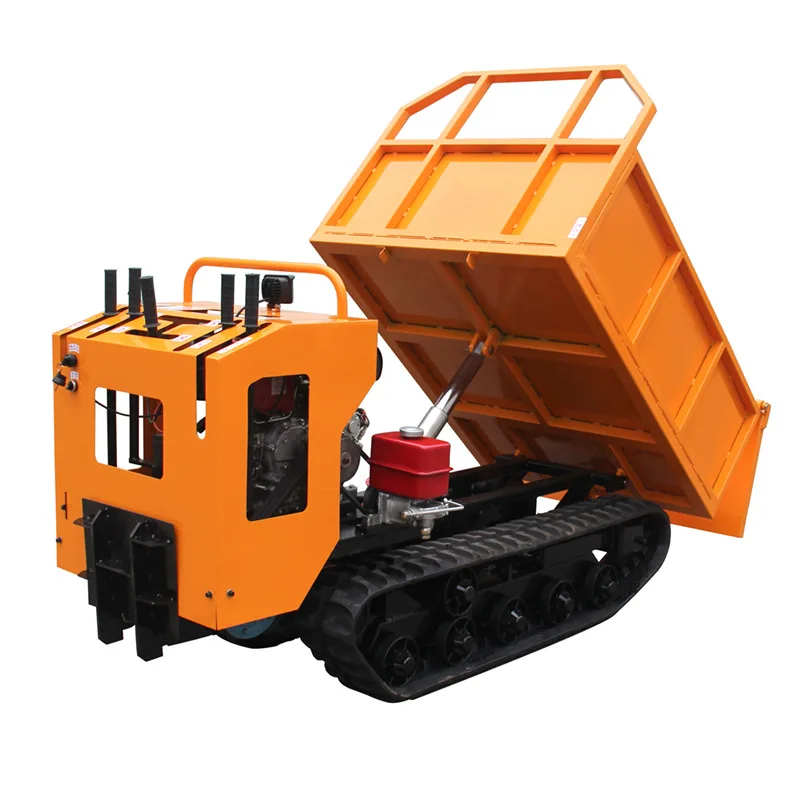 Agricultural transport vehicle All-terrain general purpose 8-ton crawler transport vehicle