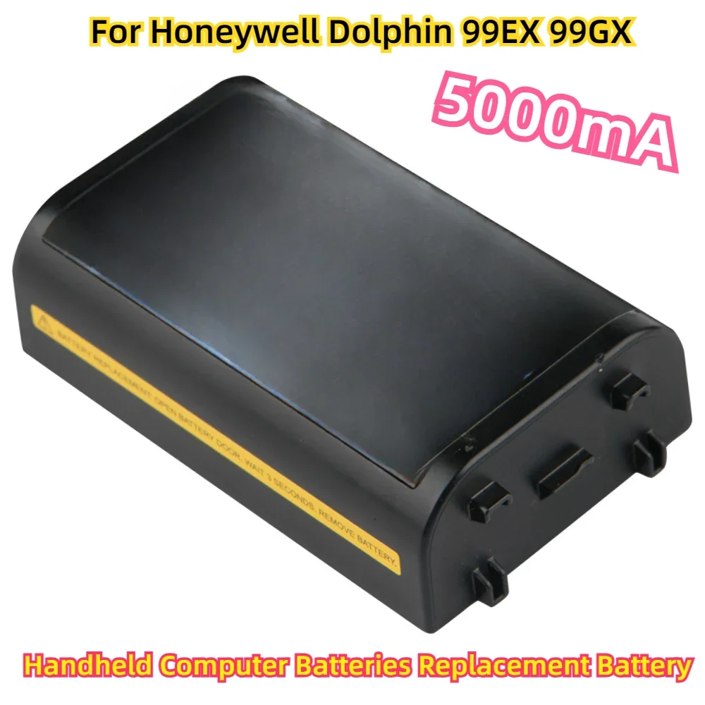 

For Honeywell Dolphin 99EX 99GX Handheld Computer Batteries Replacement Battery 5000mAh 99EX-BTEC