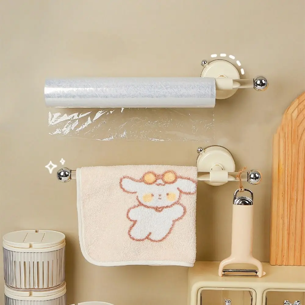 

Держатель для бумажных полотенец на присоске, настенный, неперфорированный, без сверления, держатель для салфеток, многоразовый, экономия места