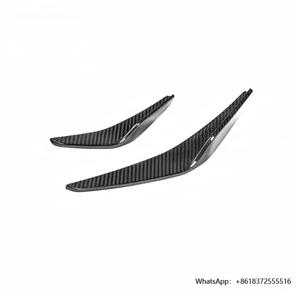 

Upgraded PK Style Dry Carbon Fiber Front Bumper Wind Knife Front Bumper Trim for Lamborghini Huracan EVO