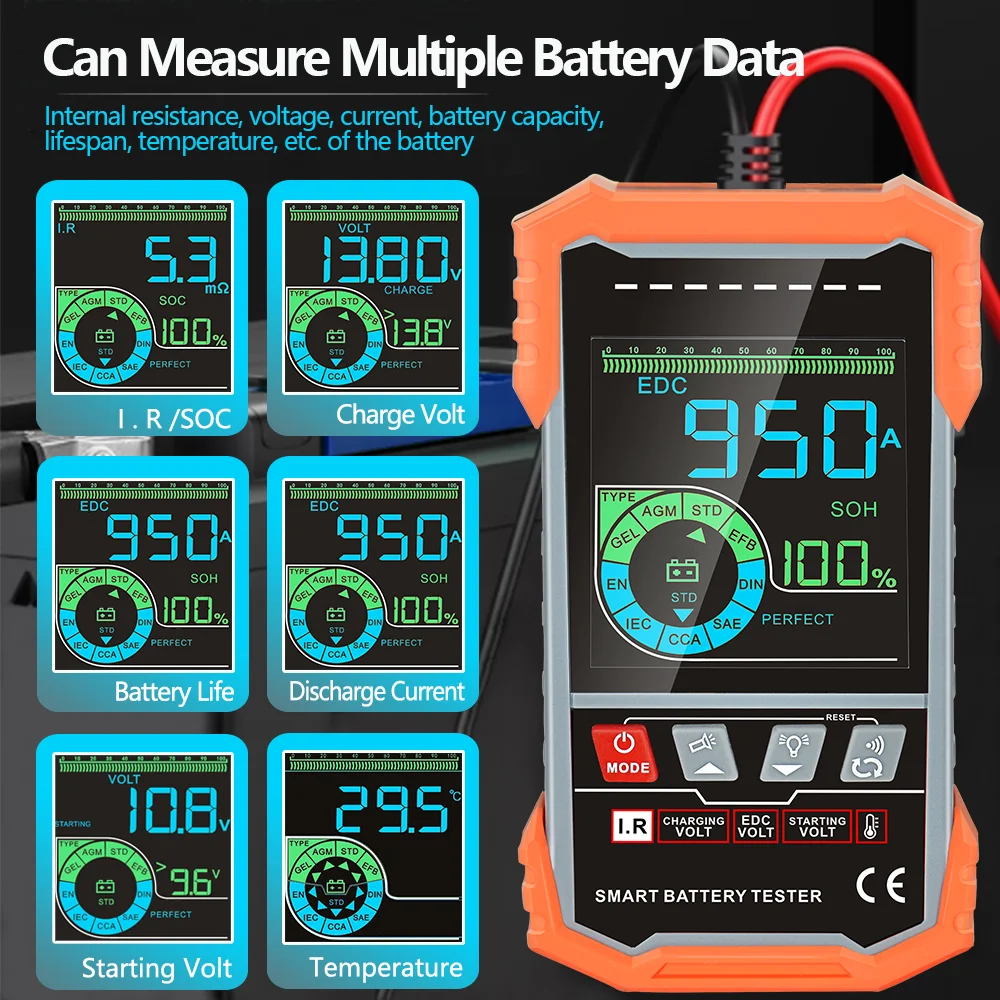 NEW Lithium Ion Batteries Tester i-POOK  Batteries Capacity Analyzer Device  With  LCD Display PK59A/B/C/D view 6