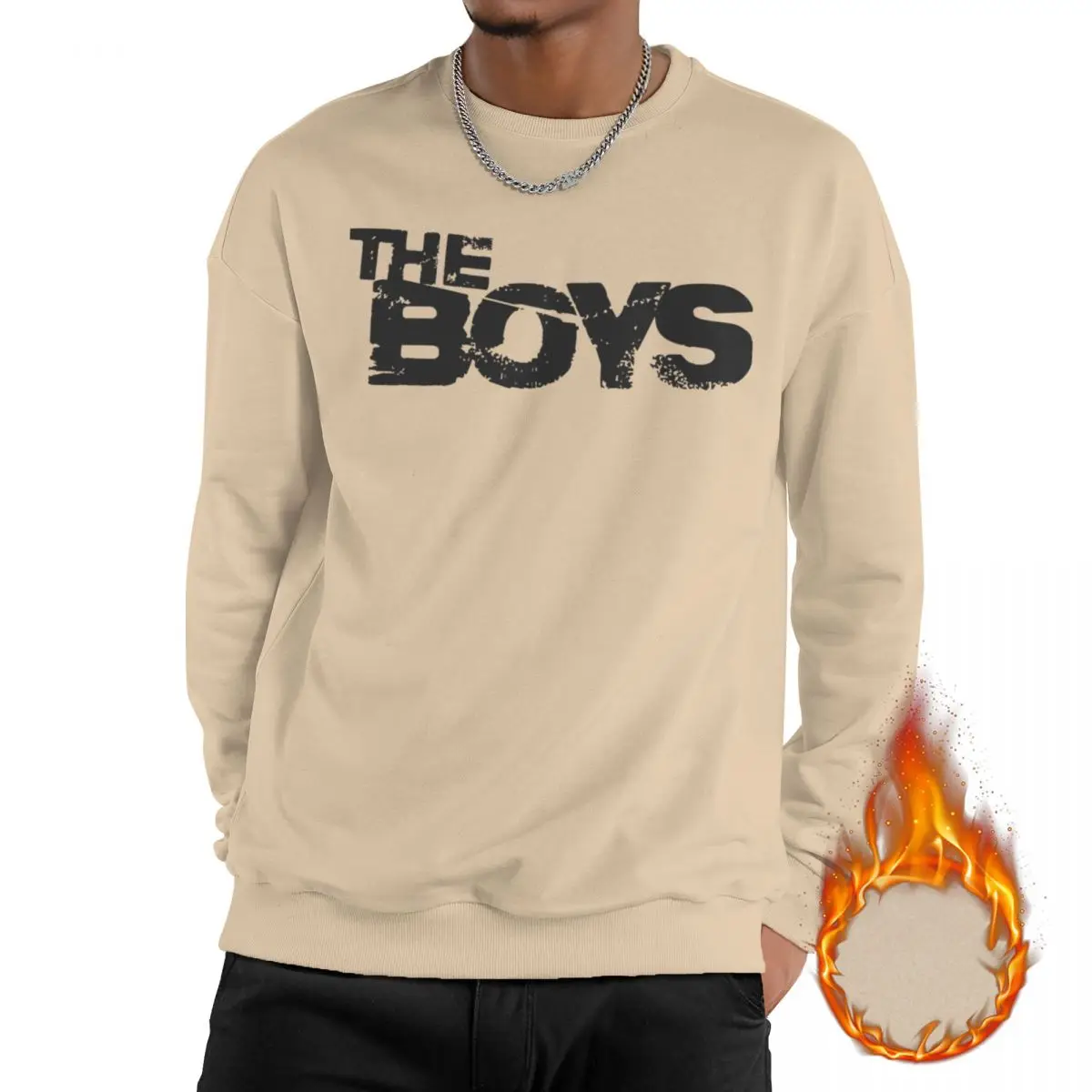 

Stylish The Boys Season 4 TV Show Sweatshirt Unisex Fleece Lined Long Sleeve Shirts Warm Thick Sweatshirts Hoodie