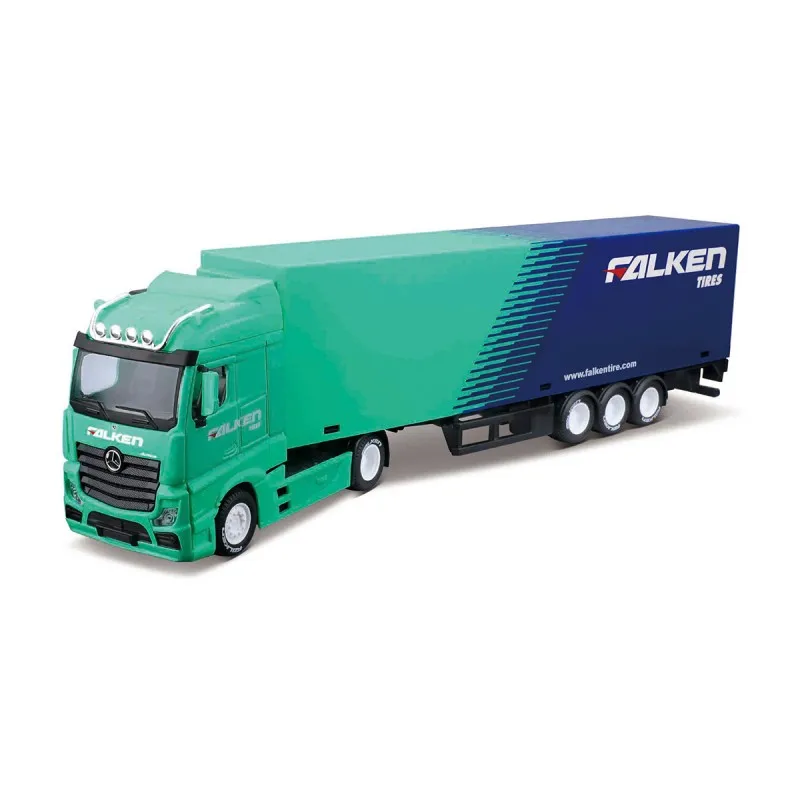 1:43 Volvo FH16 Actros Alloy Truck Car Model Container Truck Container Engineering Transport Vehicle Collect Kids Toy Car Gifts