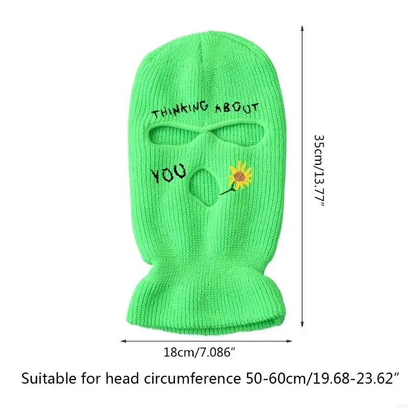 3 ثقوب محبوكة لكامل الوجه غطاء الرقبة الشتاء رسالة بالاكلافا ربيع الخريف الشتاء أنشطة أخرى للصبي فتاة الشباب #6