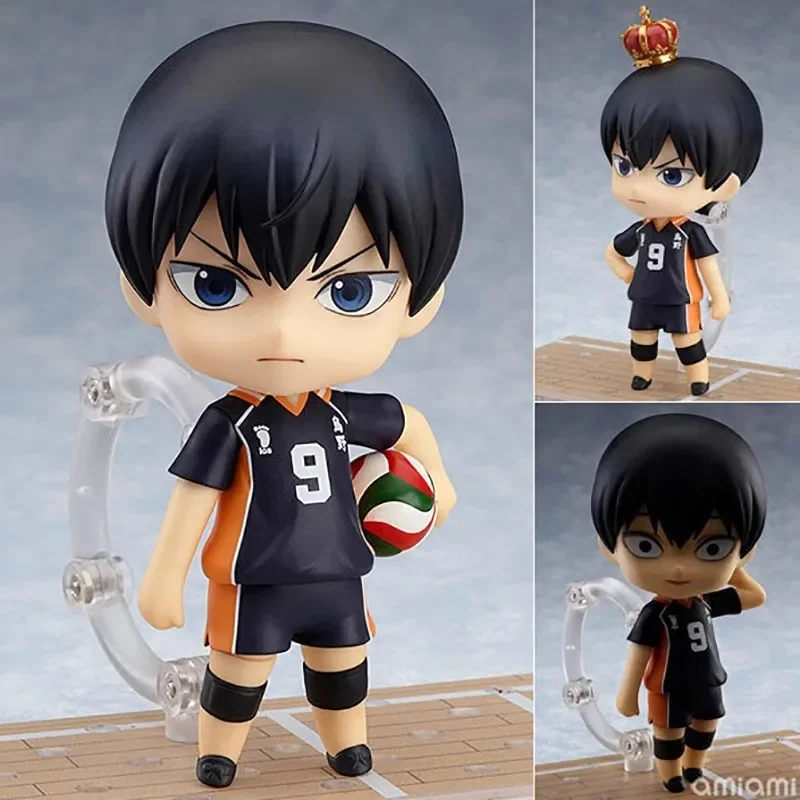 10CM  Haikyuu Anime PVC Action Figure  Hinata Shoyo Tobio Kageyama Kuroo Tetsurou  489# 461# 605# Cute Model Figurine gift Toys