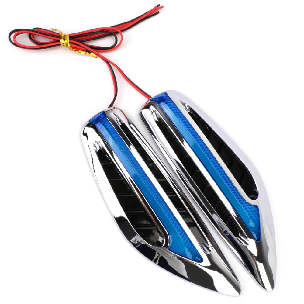 

1 пара автомобильных боковых фонарей, светодиодные автомобильные боковые указатели поворота, автомобильные фонари 3 Вт, высококачественная форма лезвия, 12 В, автомобильные лампы, автомобильные аксессуары