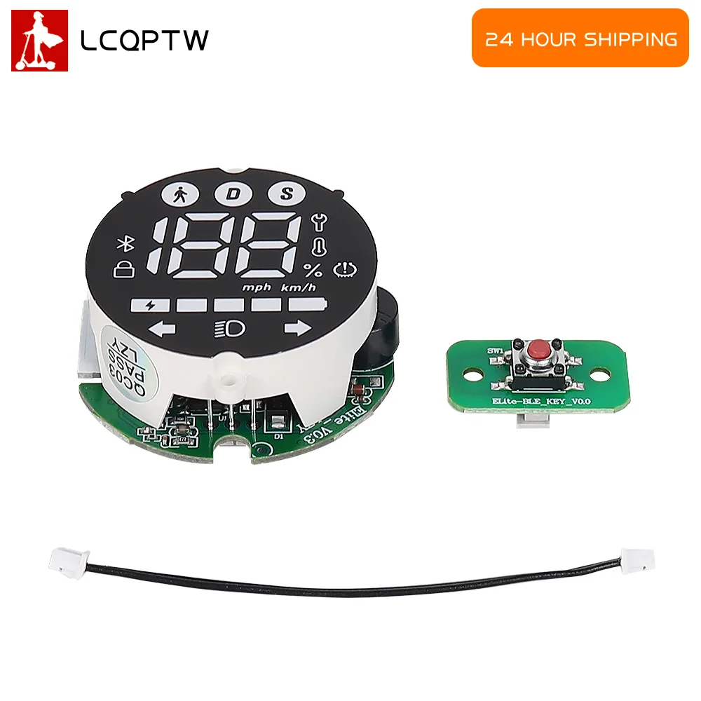 Für Xiaomi Elite Dashboard-Display-Panel Elektroroller Digitaler Tachometer Instrumentensteuerungsbildschirm Ersatzteile