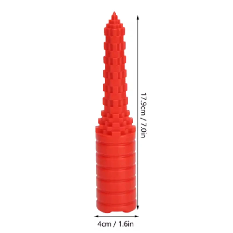 Bread Driller Hot Dog Bun Driller ABS Non Stick Hot Dog Bread Drilling Tool for Kitchen Camping BBQ Party Hot Dog Bread Driller