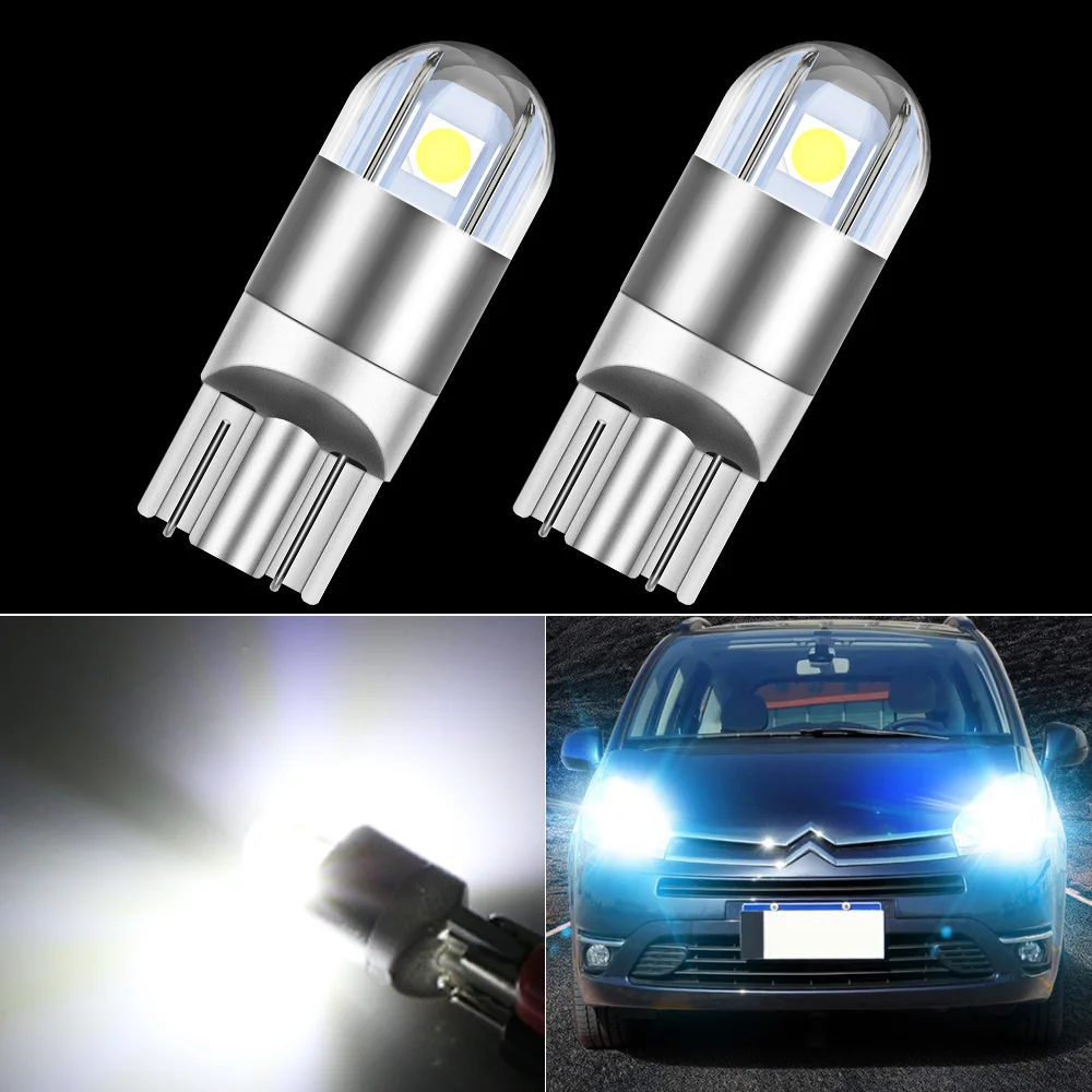 2pcs LED Clearance Light Parking Bulb Lamp W5W T10 For Chevrolet Aveo Captiva Corvette Cruze Epica Lacetti Niva Nubira Orlando