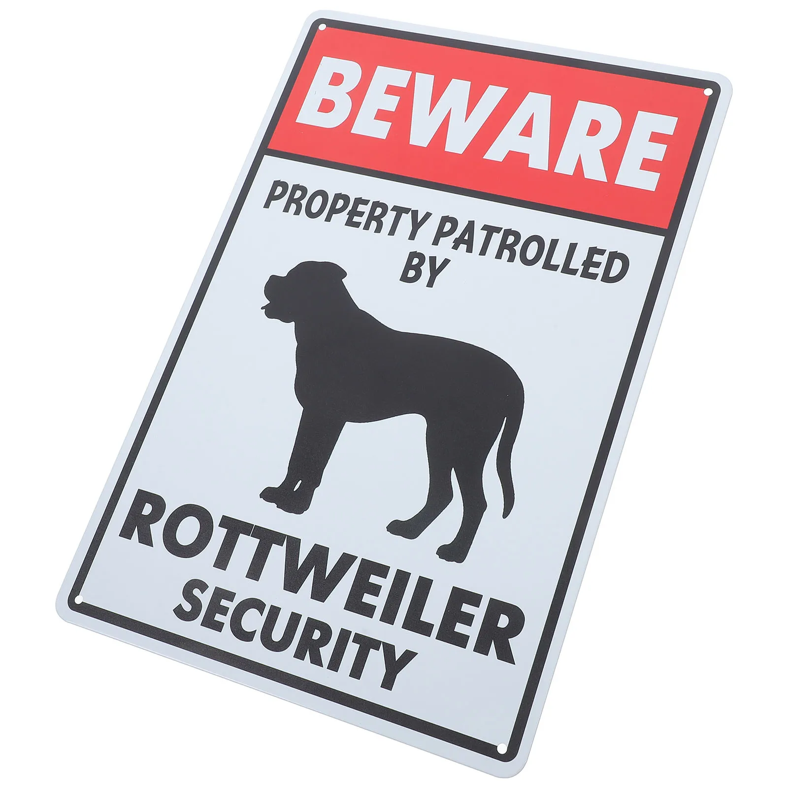 

Garden Decoration Sign Vintage Metal Dog Sign No Trespassing Lawn Fence Yard Outdoor Signs Beware Of Dog Patio Decor WallVintage