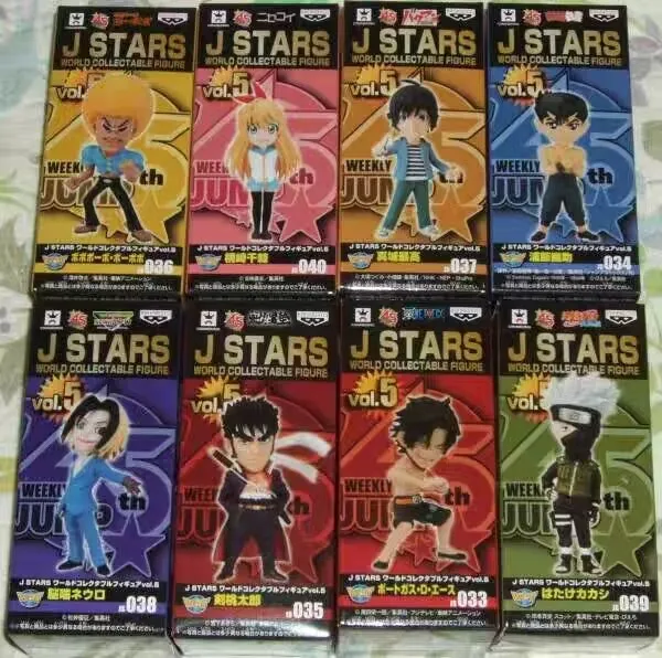 Banpresto Japanese Version J Stars Jump Wcf All-Star 5 Kakashi Youyou Shiroshu Urami Yousuke Birthday Gift