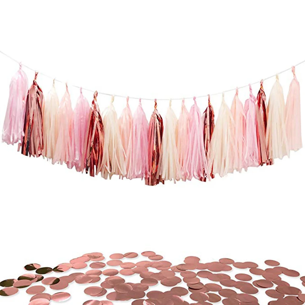

Colorful Tassel 10g Paper Confetti Elegant Decorations Wedding Party Supplies Balloons Filler Bridal Shower Valentines Day Table