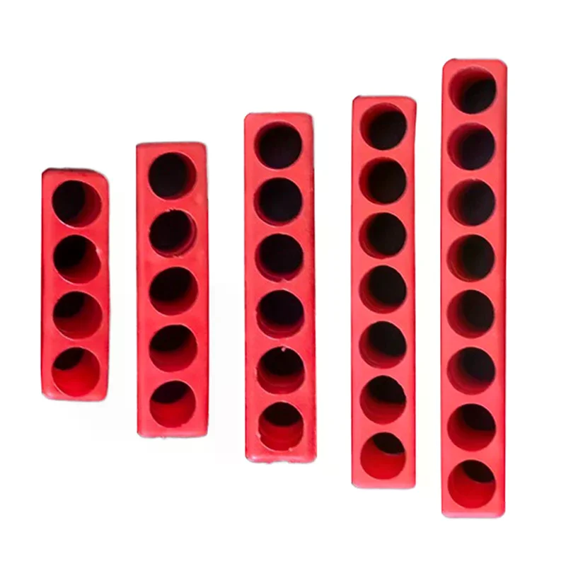 6.35mm Bit Holder 10 Hole 1/4 Holder Screwdriver Storage Box Hex Shank Screwdriver Plastic Screwdriver Storage Screwdriver Bit