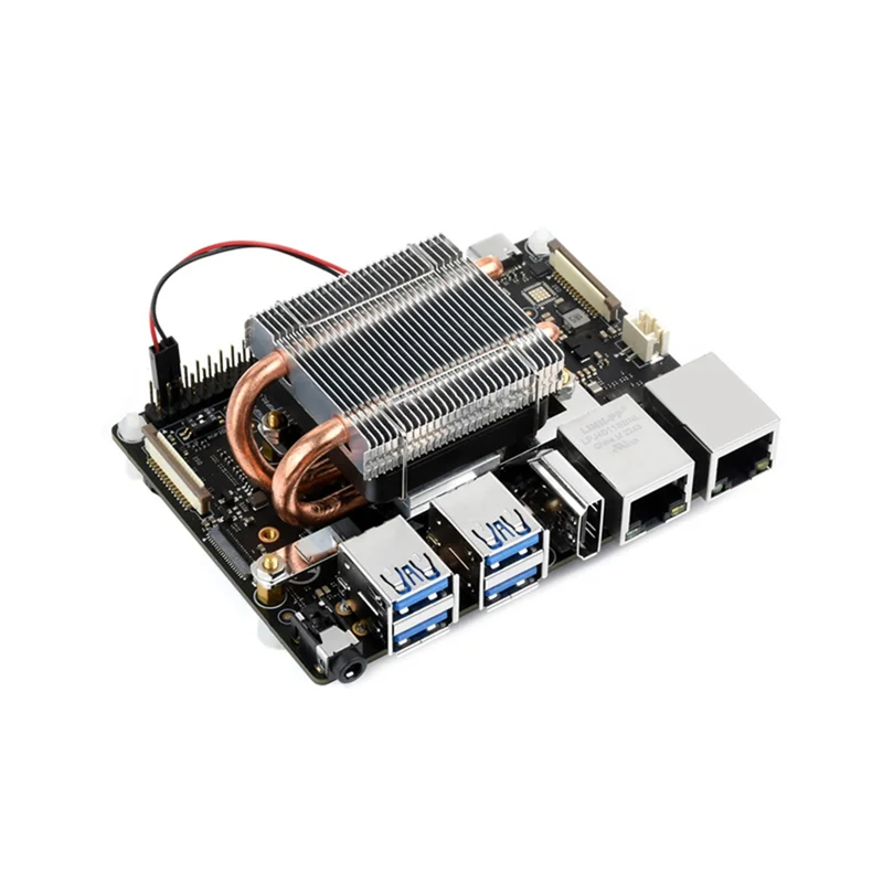 AD41-pour VisionFive2 CPU tour ventilateur de refroidissement en forme de U tuyau de cuivre CPU refroidissement