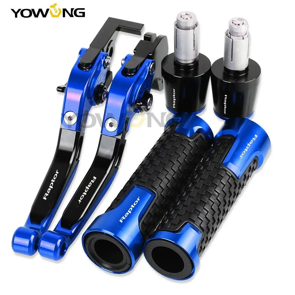 Raptor YFM660 Motorcycle Aluminum Brake Clutch Levers Handlebar Hand Grips ends For Raptor YFM660 2001 2002 2003 2004