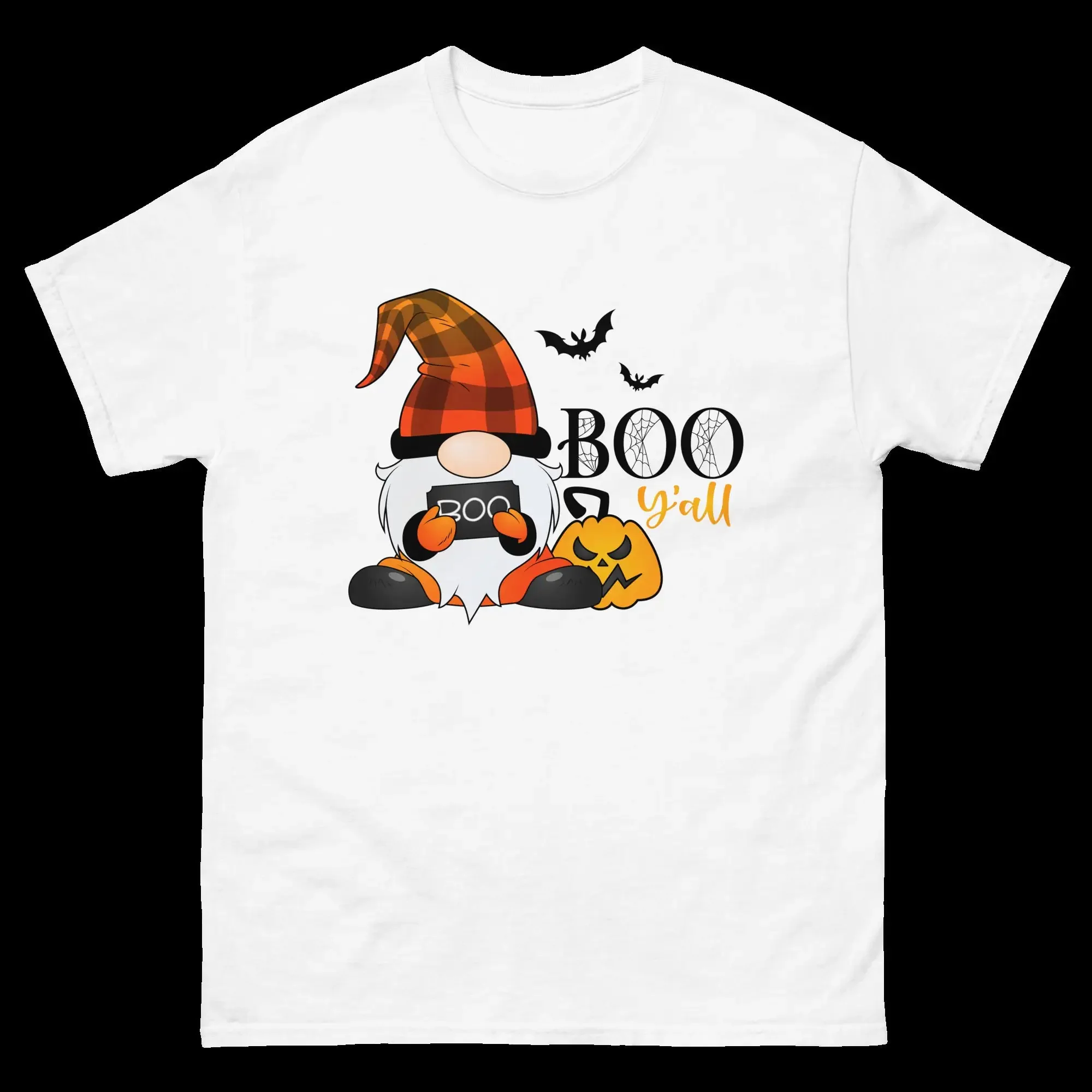 

Футболка Gnome Boo Y'all на Хэллоуин