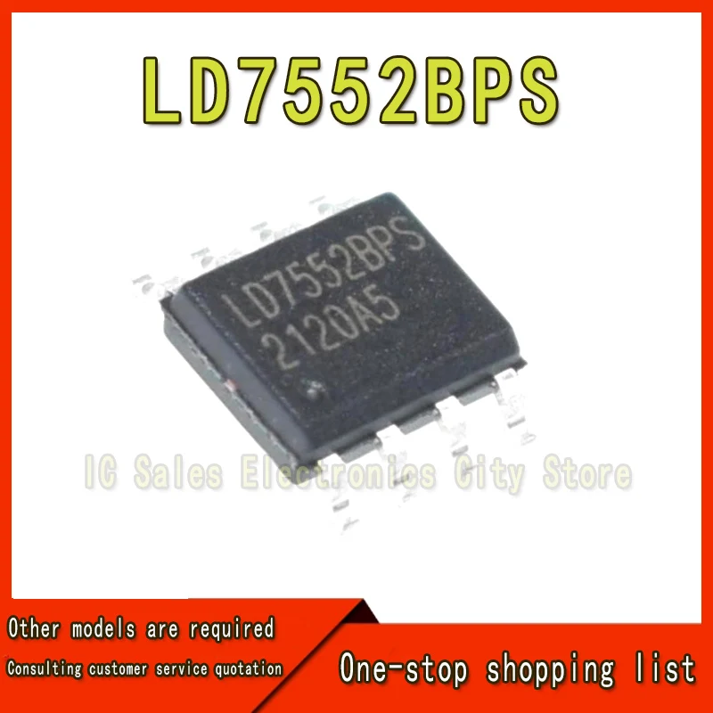 (5-10 stuk) 100% Nieuwe LD7552BPS LD7552 sop-8 Chipset