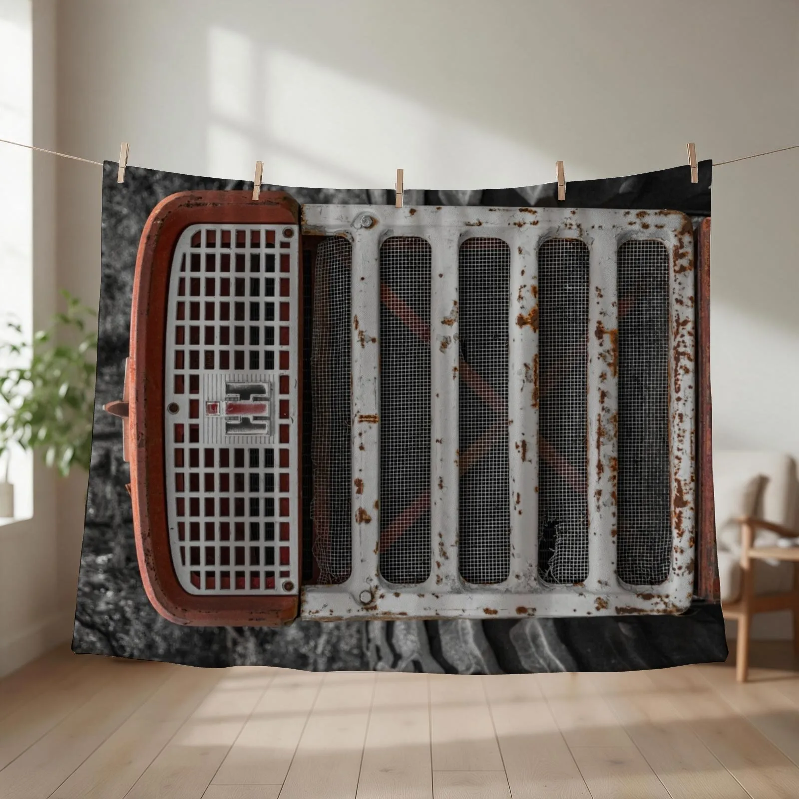 Grinning Grill Throw Blanket Luxury Brand Vintage heavy to sleep Thermals For Travel Blankets