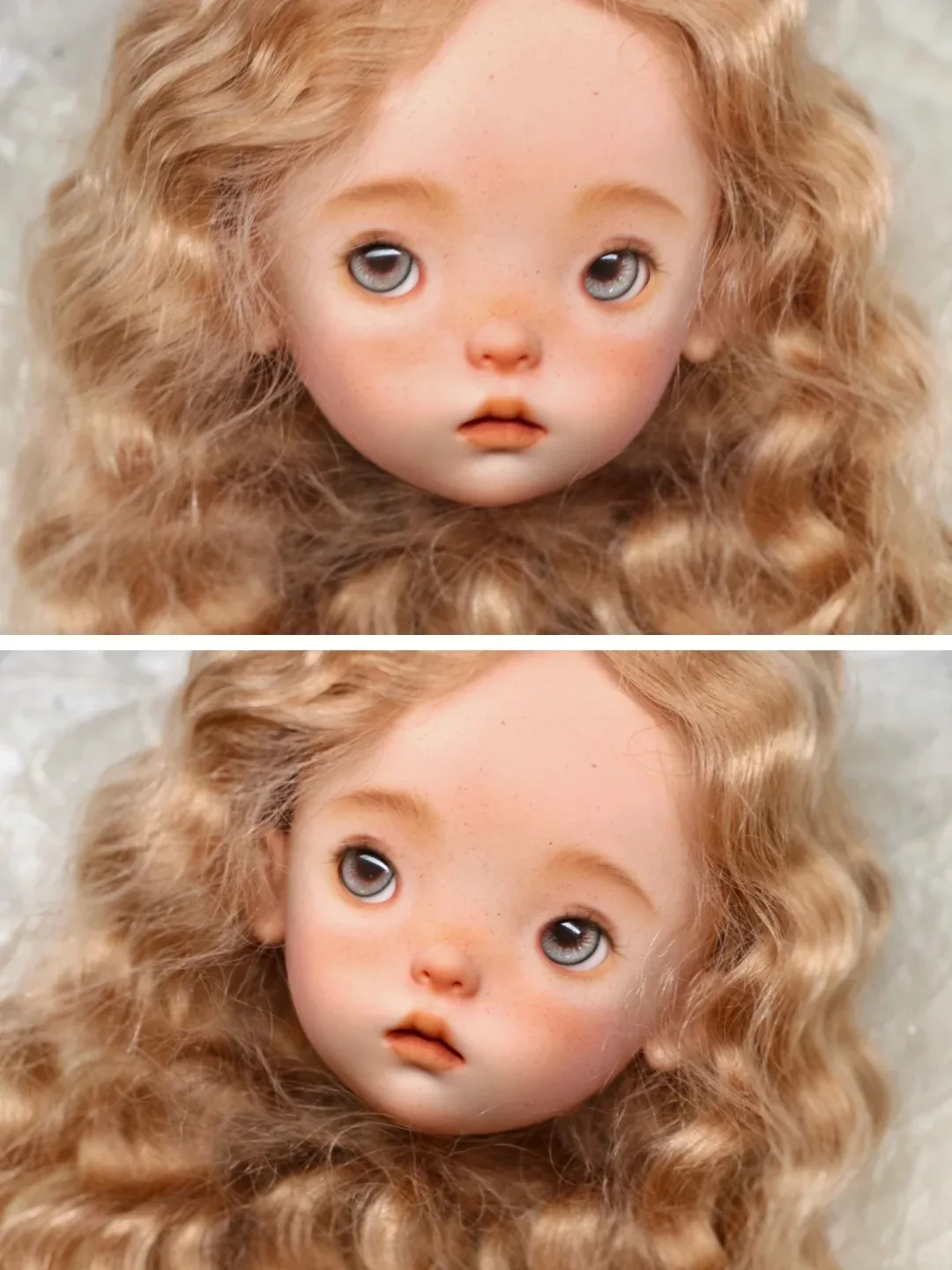 

Amber 1/6 SD BJD Doll Head with Elegant Makeup Cute landoudou Girl Resin Collectible Toy High-Quality Artisanal Piece for Giftin
