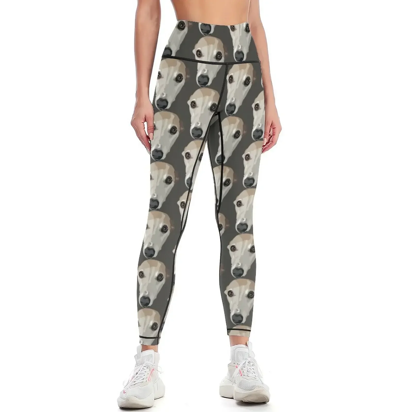 Fawn Whippet Leggings sports for gym Fitness clothing Tight fitting woman sporty woman push up Womens Leggings