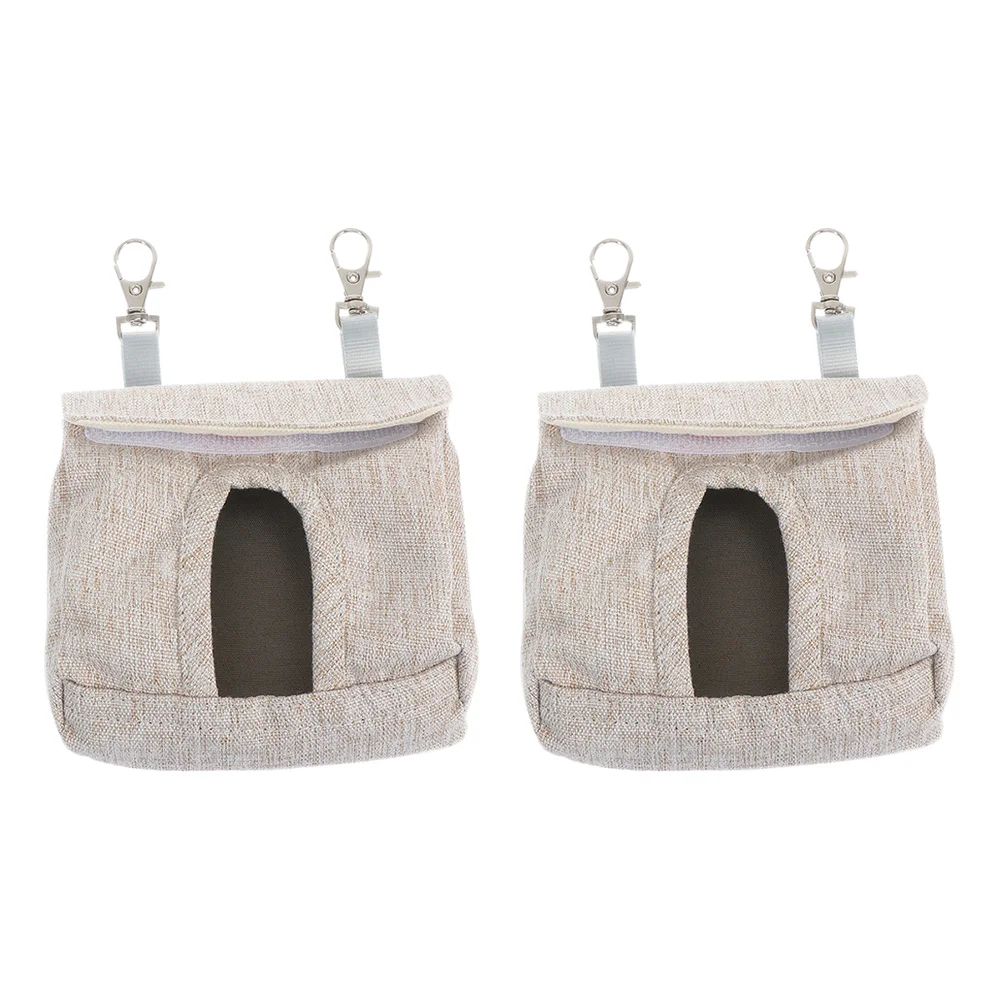 

2pcs Small Pet Hay Bag Hanging Feeder For Rabbit Guinea Pig Hamster Chinchilla Bunny Hay Feeding Bag Storage For Small Animals