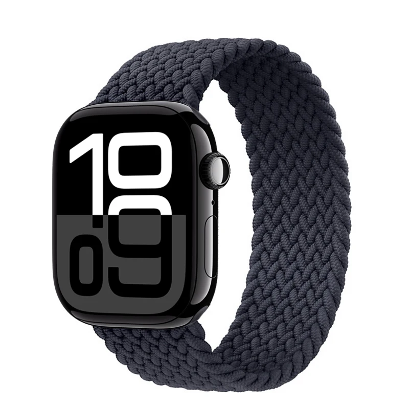 Geflochtenes Schlaufenarmband für Apple Watch Ultra 4 3 2 49mm 44mm 41mm 40mm 42mm 46mm 45mm Armband iWatch Series 12 11 SE3 10 9 8 – Detail 5