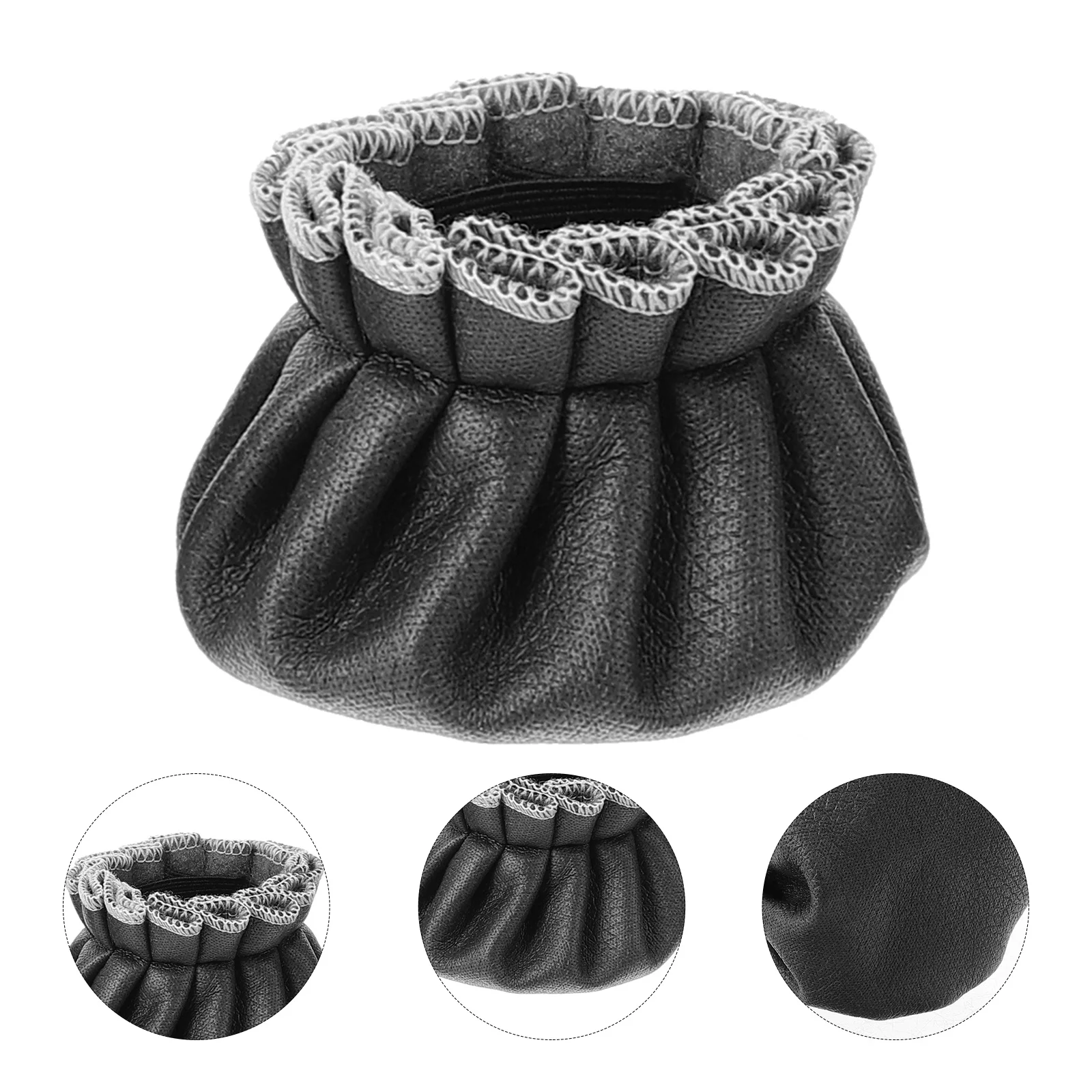 

4Pcs Chair Leg Covers PU Floor Protectors Piano Bench Furniture Leg Caps Splashproof Dirtproof Protective Accessories