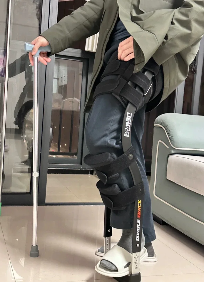 

Ортез для голеностопного сустава при травмах, для ходьбы, при переломах одной ноги, вспомогательное средство для передвижения при переломах.