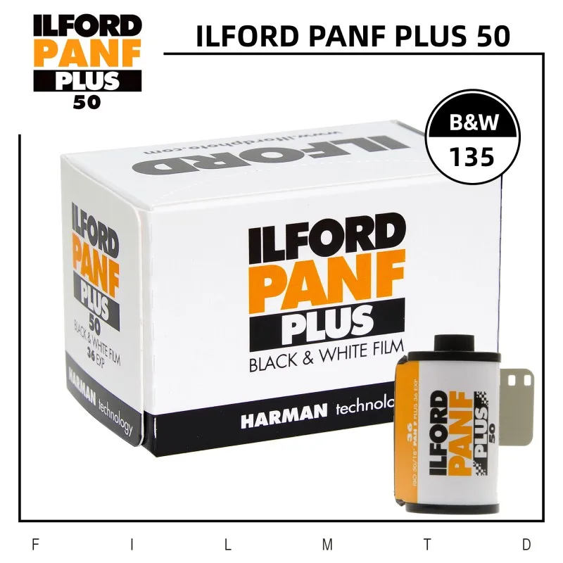 Черно-белая пленка ILFORD PAN 50 Ilford 135 мм IOS 50