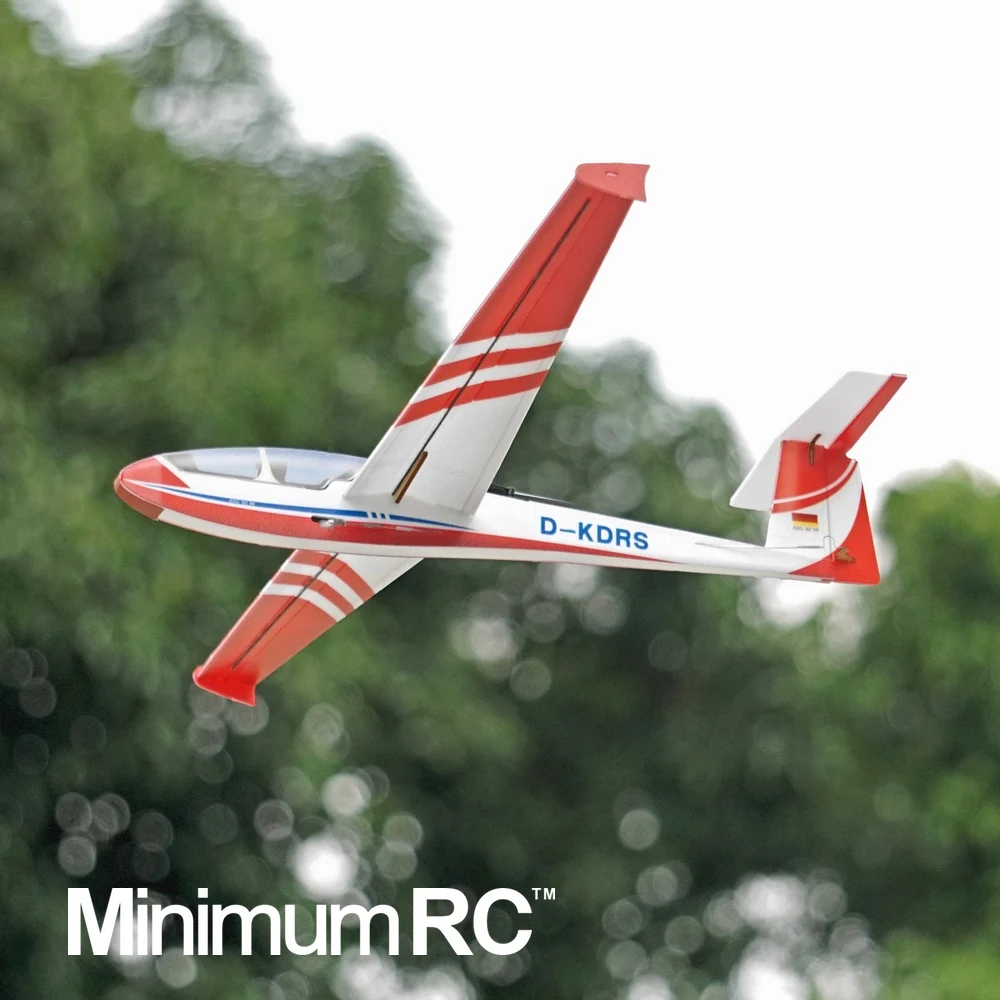 MinimumRC ASG-32 3CH Glider Multi Protocol Remote Control Model Fixed Wing Image True Assembly Model