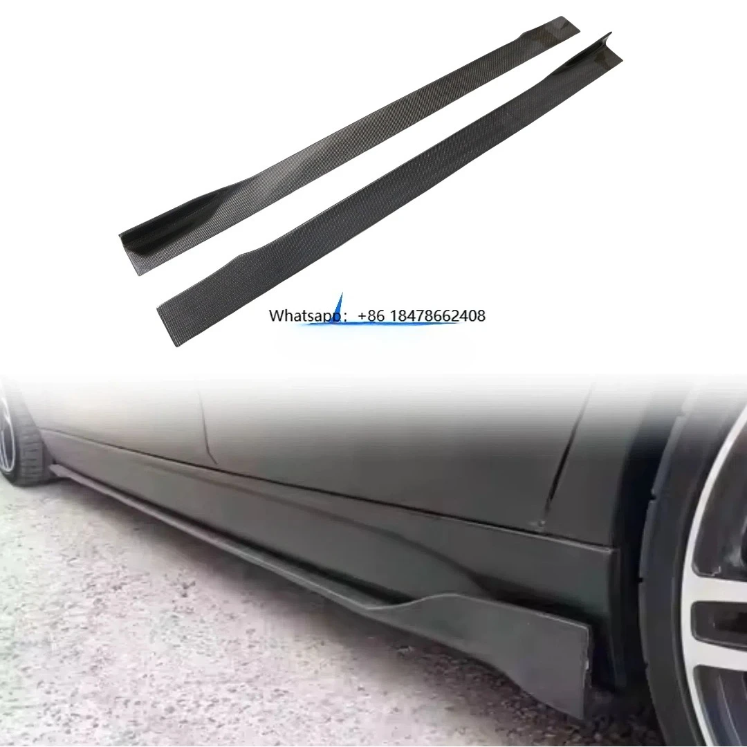 

Carbon Fiber Customized Length Universal Side Skirt for Extended Apron General Motors Body Set