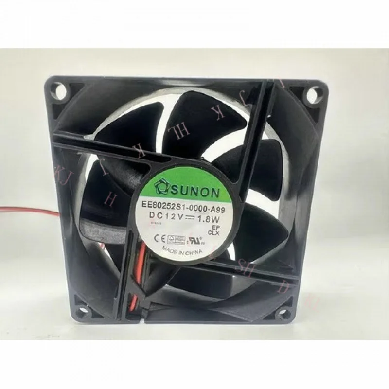 N   NEW  FOR  SUNON EE80252S1-0000-A99 DC12V 1.8W 80*25MM Cooling Fan