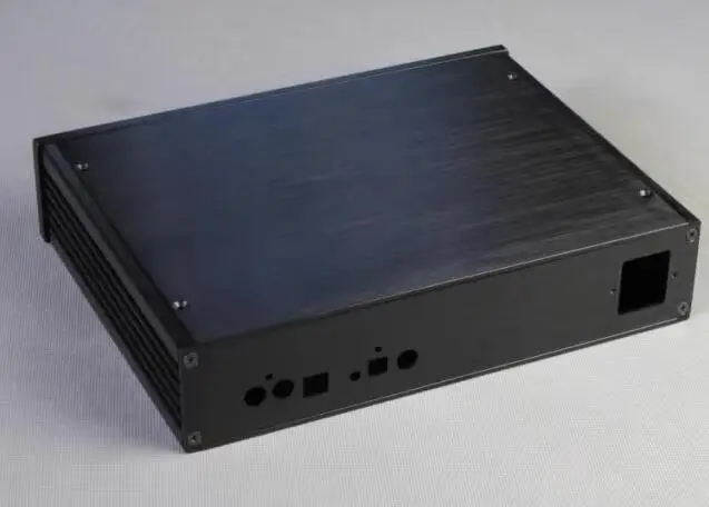 Custodia per preamplificatore in alluminio 2806R/custodia DAC/brezza Audio controllo morbido ES9018/AK4399 doppio parallelo