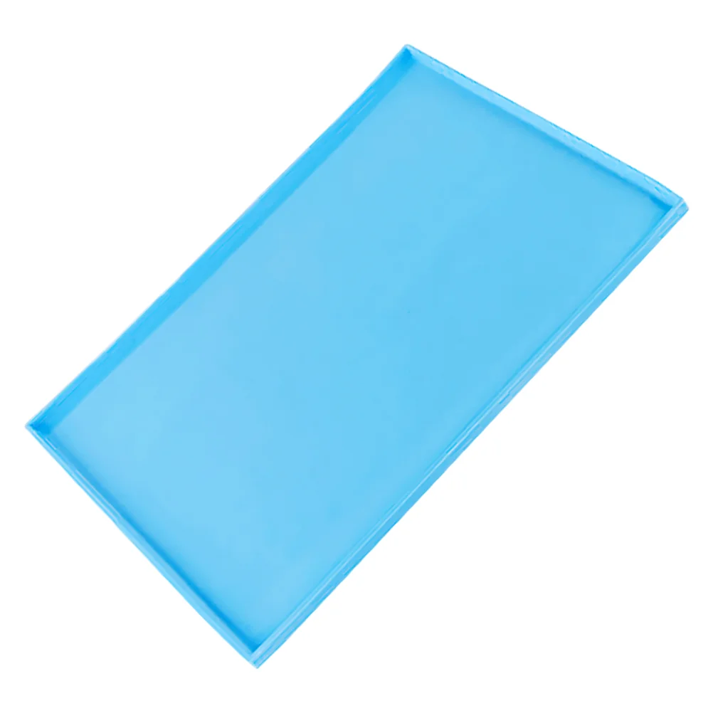 Dryer Oven Baking Mat Candy Freeze Drying Machine Bread Pan Stainless Steel Large Silicone Mats Sky-blue Washer Top Protector