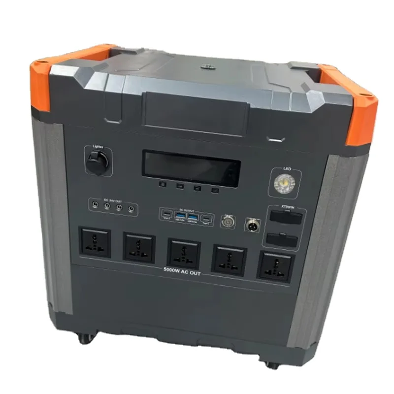 Portable 220V Outdoor LiFePO4 Mobile Power Bank   Energy Storage Solar Charging for Night Market Stall Backup Power