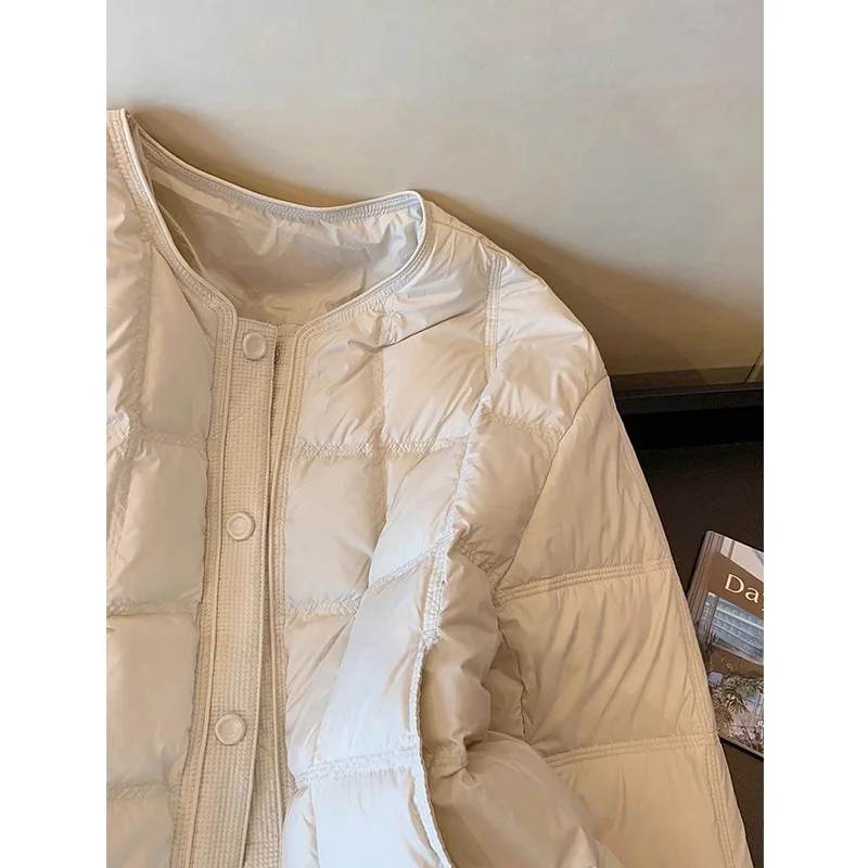 Retro ort algodón Jaet mujer invierno nuevo tamaño grande de gama alta redondo Ne ropa de algodón Thi prendas de vestir exteriores Fraance Sle