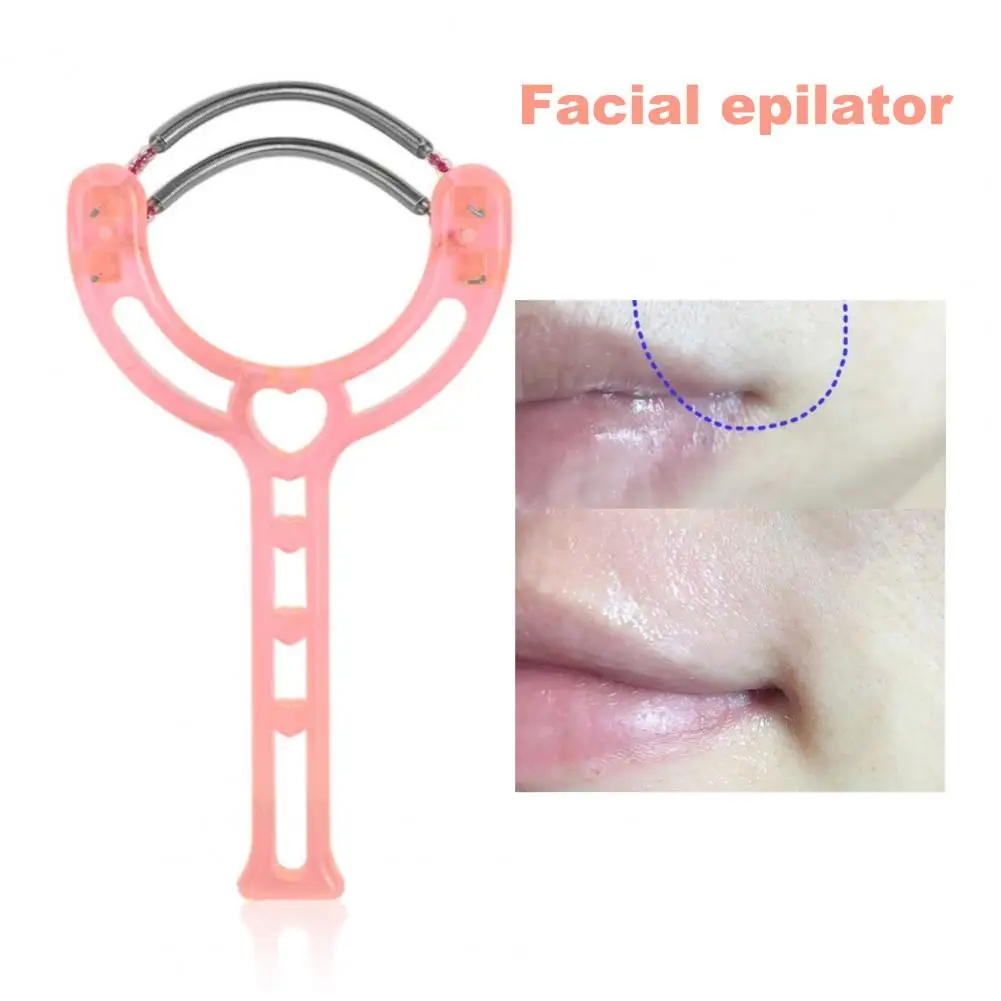 Practical Forehead Cheeks Spring Threading Epilator Facial Epilator Minimalistic  Portable